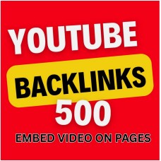 YOUTUBE SEO WITH DOFOLLOW BACKLINKS AND EMBED VIDEO ON PAGES